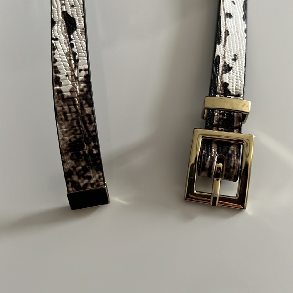 H&M Snake Print Belt